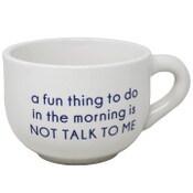 Wholesale - Large ceramic cappuccino mug- A Fun Thing to Do C/P 24, UPC: 885114877683